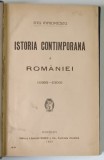 ISTORIA CONTIMPORANA A ROMANIEI( 1866 - 1900 ) deTITU MAIORESCU , 1925