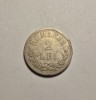 Moneda Argint 2 Lei 1876 - Rara - Moneda Veche Colecție