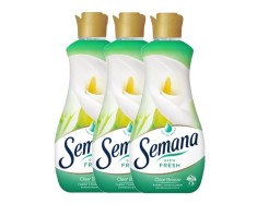Balsam de rufe Semana Clear Breeze, 3 x 1.5 L, 225 spalari
