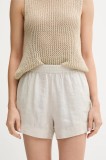 MC2 Saint Barth pantaloni scurți din bumbac cu imprimeu, high waist, MEA002
