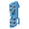 Conector pe șină TS35, 4 borne, 32A