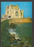 CPIB 24967 CARTE POSTALA - CONSTANTA, RESTAURANTUL CAZINO, CIRCULATA, TIMBRU