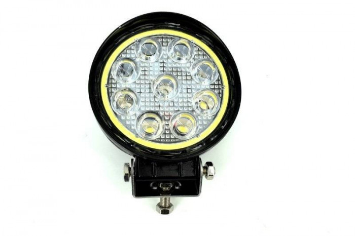 Proiector LED rotund cu Angel Eyes