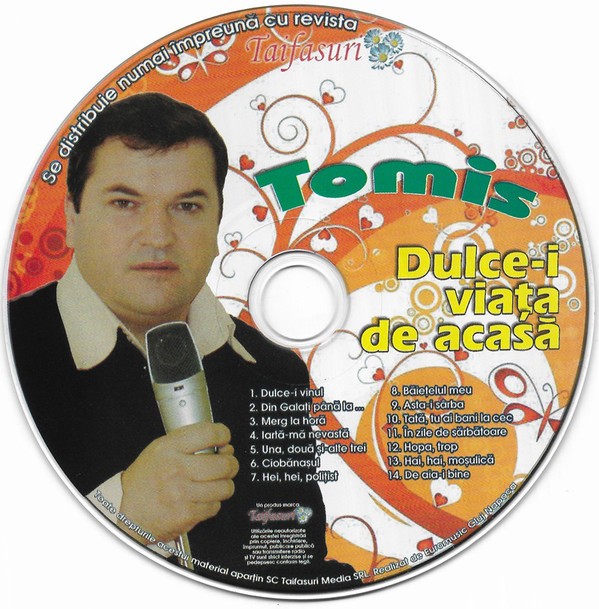 CD Tomis &lrm;&ndash; Dulce-i Viața de Acasă, original