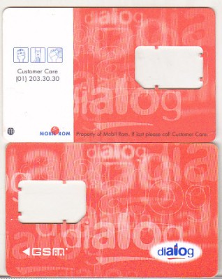 bnk card Romania - Dialog Mobil Rom - suport SIM - RO-DIA-GSM-0003B foto