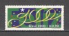 Brazilia.2000 Intrarea in anul 2000 GB.93, Nestampilat
