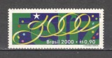 Brazilia.2000 Intrarea in anul 2000 GB.93, Nestampilat