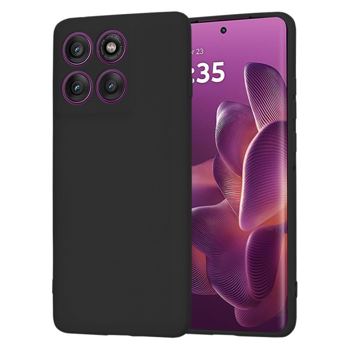 Husa Motorola Edge 60 Pro Silicon Negru