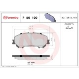 Placute frana Nissan Qashqai 2 Suv (J11 J11) 11.13-, X-Trail 3 (T32 T32r T32rr) 10.13-; Renault Kadjar (Ha Hl) 06.15-, Fata, BREMBO