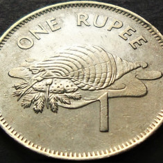 Moneda exotica 1 RUPIE / RUPEE - Insulele SEYCHELLES, anul 1982 * cod 2195