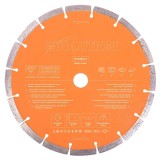 Disc Premium diamantat segmentat multifunctional, pentru masinile de taiat Evolution 230mm, &Oslash;230 x 22.2 mm