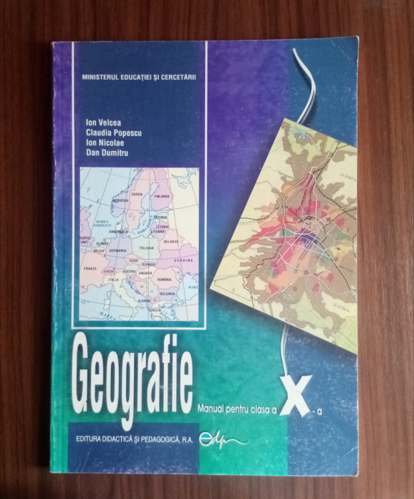 Geografie-manual pentru clasa a X a - ION Velcea