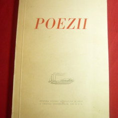A.E.Baconski -Poezii cca.1950 -Prima Ed ESPLA ,grafica G.Comanescu ,132 pag