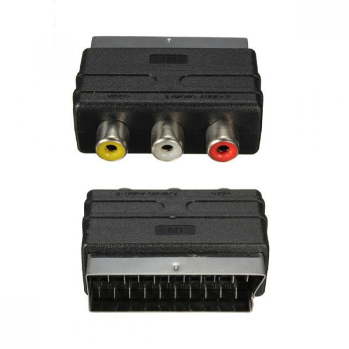 Adaptor SCart - Audio - Video (RCA)