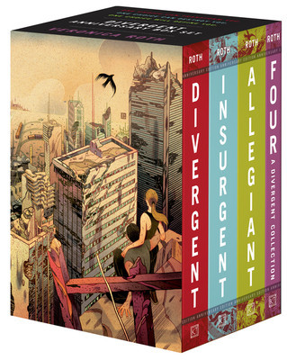 Divergent Anniversary 4-Book Box Set: Divergetn, Insurgent, Allegiant, Four foto