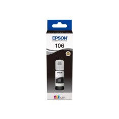 Epson 106 C13T00R140 , Cerneala Photo Black, 70 ml, Original Ink Tank