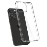 Husa de protectie Ultra Hybrid pentru iPhone 15, Silicon TPU, Poliuretan Termoplastic, Camera Ultra Safe, Optim Solution, Transparent