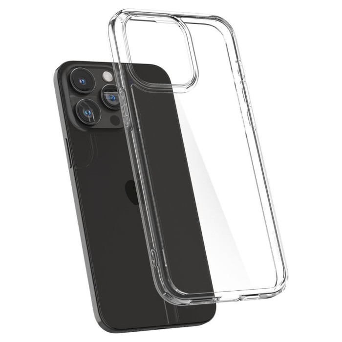 Husa de protectie Ultra Hybrid pentru iPhone 15, Silicon TPU, Poliuretan Termoplastic, Camera Ultra Safe, Optim Solution, Transparent
