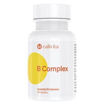 Supliment alimentar cu Vitamina B Complex (30 tablete) - Calivita foto