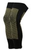 Set genunchiere lungi cu turmalina, elastice, usoare de purtat, auto incalzire genunchi, unisex, 42 cm lungime, marime universala, 2 bucati