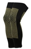 Set genunchiere lungi cu turmalina, elastice, usoare de purtat, auto incalzire genunchi, unisex, 42 cm lungime, marime universala, 2 bucati