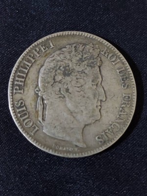 Franța 1833 BB - 5 Franci - Monedă de argint #2 foto