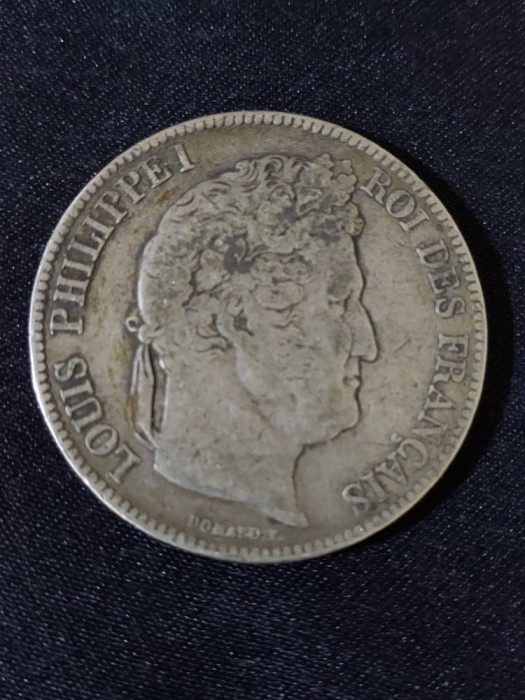 Franța 1833 BB - 5 Franci - Monedă de argint #2