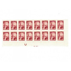 URSS 1961 - Mi.No.2438x, uzual, Kremlin, bloc de 16 marci neuzate
