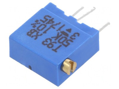 Potentiometru de Precizie 50k&amp;Omega; 500mW THT foto