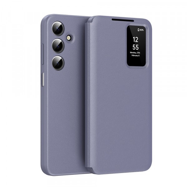 Husa pentru Samsung Galaxy A17 4G / A17 5G / A26 A266, Techsuit, SmartView, Mov