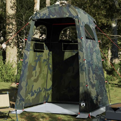 vidaXL Cort de duș, camuflaj, impermeabil 4009478 foto