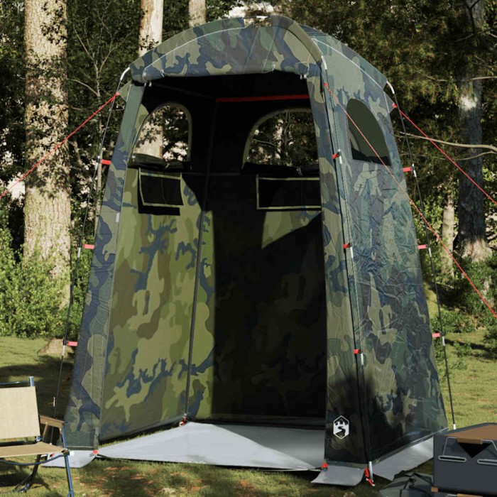 vidaXL Cort de duș, camuflaj, impermeabil 4009478