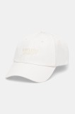 Tommy Jeans șapcă de baseball din bumbac culoarea alb, AW0AW17815