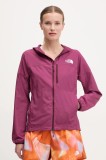 The North Face windbreaker Higher Run culoarea roz, NF0A87206EO1