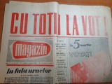 Magazin 4 martie 1961- cu totii la vot,articol de zaharia stancu