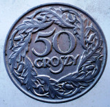 7.980 POLONIA 50 GROSZY 1923, Europa, Nichel