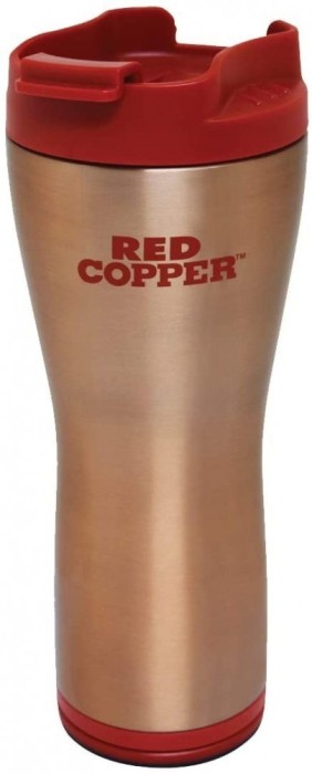 Termos cafea cu Smart Grip si interior inox Red Copper Mug, 470 ml