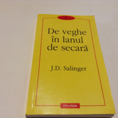 J. D. Salinger De veghe in lanul de secara-RF17/1