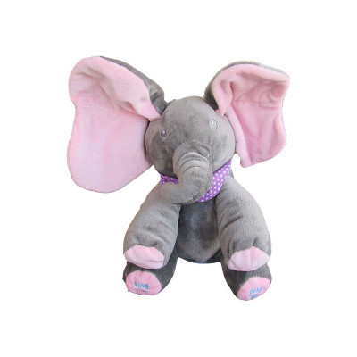 Jucarie de plus elefantelul Dumbo 30 cm, cu baterii foto