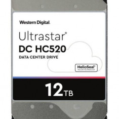 Hard disk Western Digital HGST Ultrastar DC HC520, 12TB 3.5 '', 7200 RPM SATA III 6Gb / s 256MB, 4KN ISE HUH721212ALN600