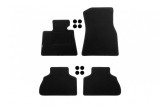 Mochete din covor cu doua straturi, potrivite pentru BMW X5 G05 dupa 2018, set de 4 bucati, negru Performance AutoTuning