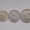 Lot 3 monede RDG 1,5,10 PFENNIG 1953