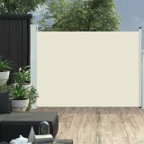 Gossi copertina laterala retractabila de terasa, crem, 100 x 500 cm