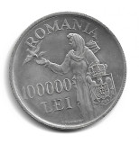 Romania - 100000 LEI 1946 - Replica Muzeu, Europa, Cupru-Nichel