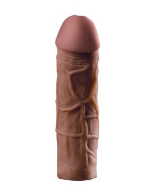 Extensie/Manson Penis Mega 2 Extension, Brun, +5 cm foto