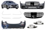 Kit de tuning stil argintiu potrivit pentru Mercedes S-Class W223 dupa 2020 Performance AutoTuning