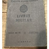 ACTRR01 Act Carnet - Livret Militar