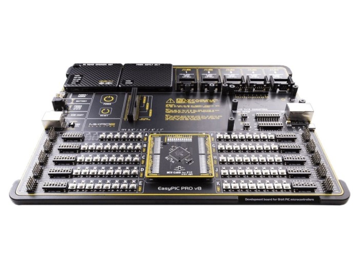 Kit dezvoltare Microchip PIC, USB, WiFi