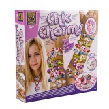 Kit confectionare bratari Chic Charms, 8 ani+, General