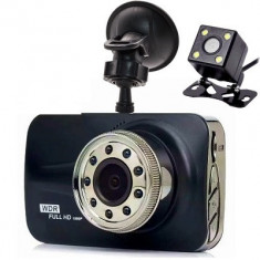 Camera Video Auto Fata Spate Dubla Camera Masina HD 1080P Camera DVR Auto foto